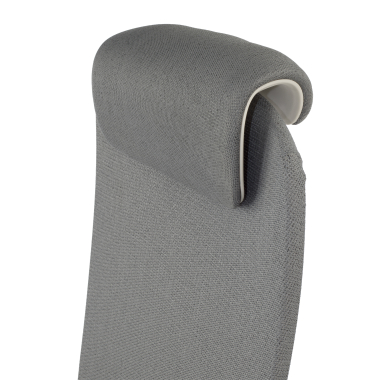 chaise ergonomique gris gemini tissu accoudoirs reglables 4d 13