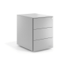 Caisson de bureau métallique Xenon, 3 tiroirs
