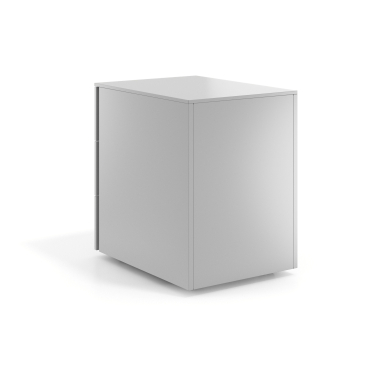 caisson de bureau aluminium 3 tiroirs metal 6