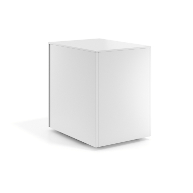 caisson de bureau blanc 2 tiroirs tiroir a dossiers metal 6