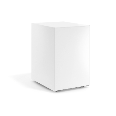 caisson de bureau blanc structure blanche metal 6