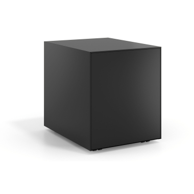 caisson de bureau anthracite structure noire metal 6