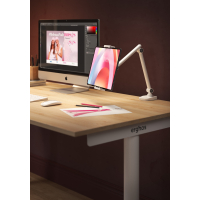 Support Téléphone e Tablette por bureau, Bras articulé