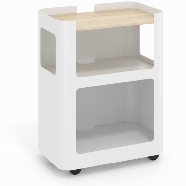 caisson de bureau blanc milos 1