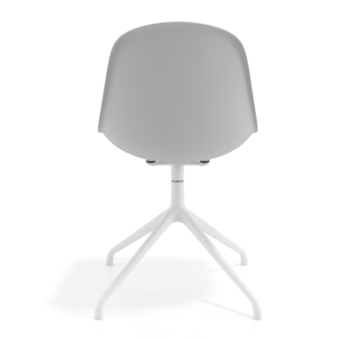 chaise de reunion blanche gris clair base pyramide plastique sans accoudoirs 4