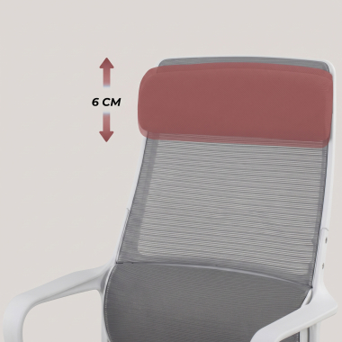 Appui-tête et assise rembourrée