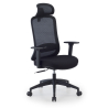 Chaise de bureau professionnelle Task avec appuie-tête et design arrondi