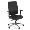 Chaise de bureau professionnelle Five rouge, entièrement réglable, avec coussin lombaire