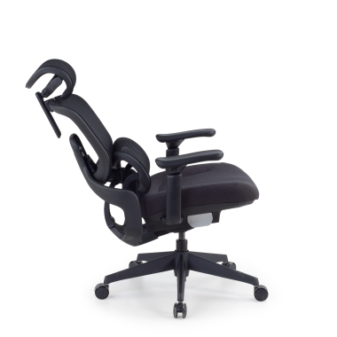 chaise ergonomique noir chaise ergonomique zen maille accoudoirs reglables 3d double soutien lombaire appui tete 3