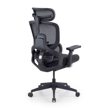 chaise ergonomique noir chaise ergonomique zen maille accoudoirs reglables 3d double soutien lombaire appui tete 10