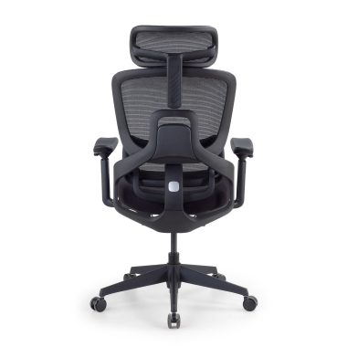 chaise ergonomique noir chaise ergonomique zen maille accoudoirs reglables 3d double soutien lombaire appui tete 4