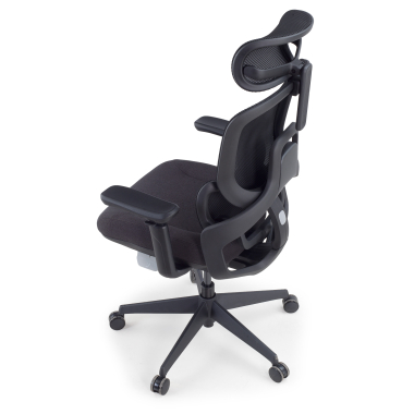 chaise ergonomique noir chaise ergonomique zen maille accoudoirs reglables 3d double soutien lombaire appui tete 12