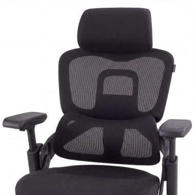 chaise ergonomique noir chaise ergonomique zenpro aluminium maille accoudoirs reglables 4d double soutien lombaire appui tete 13