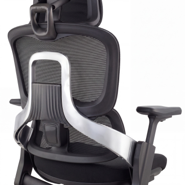chaise ergonomique noir chaise ergonomique zenpro aluminium maille accoudoirs reglables 4d double soutien lombaire appui tete 14