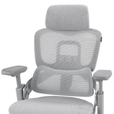 chaise ergonomique blanc gris chaise ergonomique zenpro aluminium maille accoudoirs reglables 4d double soutien lombaire appui tete 5