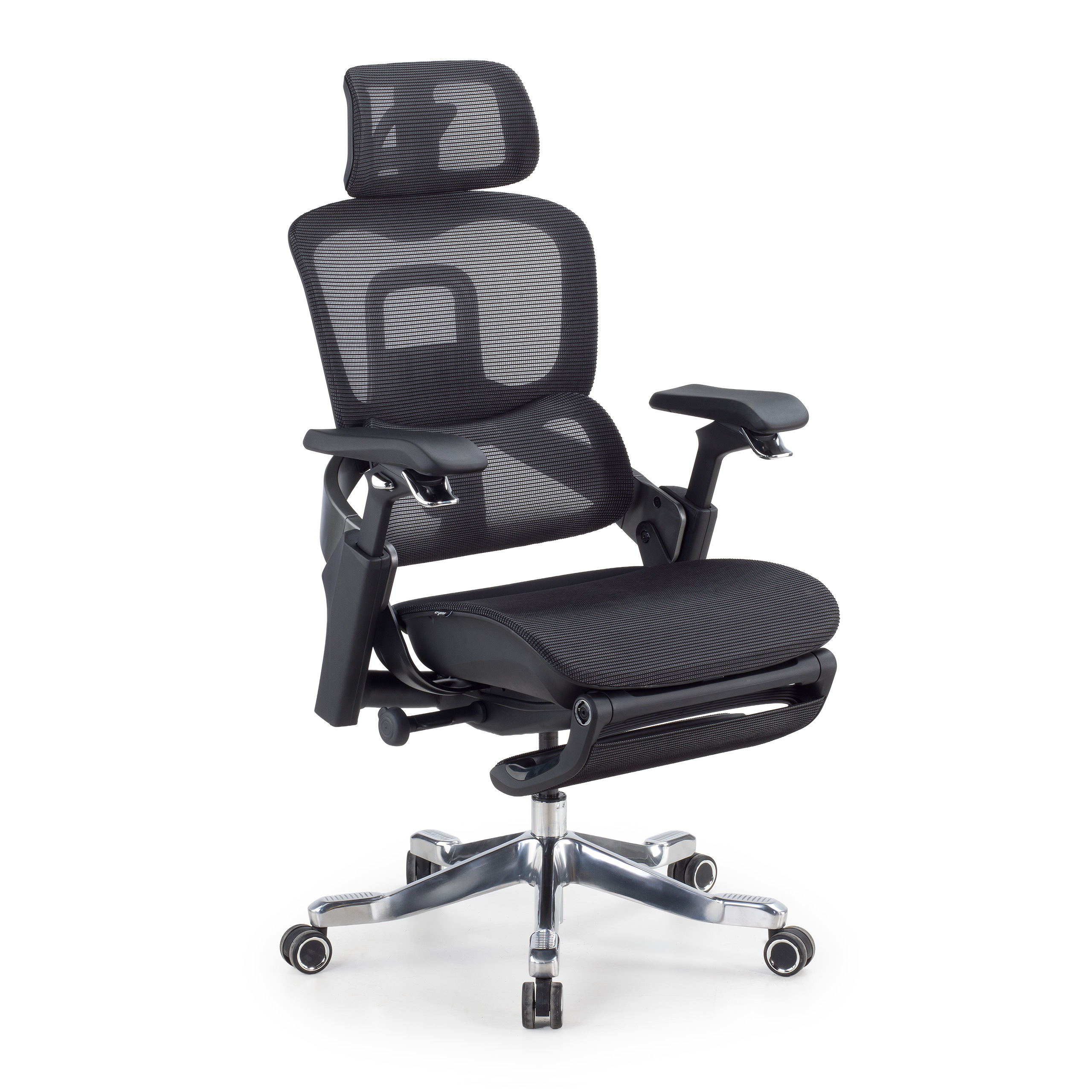 Chaise de bureau ergonomique ZenMax avec repose-pieds, performances maximales