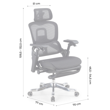 chaise ergonomique blanc gris chaise ergonomique zenmax en aluminium repose pieds maille accoudoirs reglables 4d double soutien lombaire appui tete repose pieds extensible 20