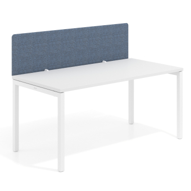 separateurs de bureau bleu structure en aluminium 4