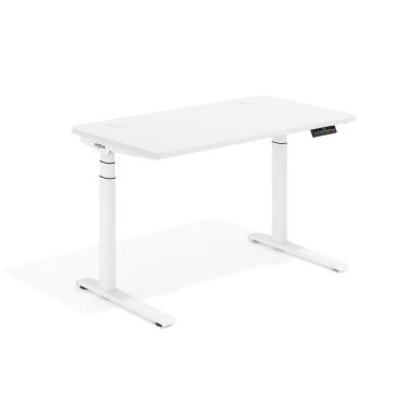 bureau assis debout blanc warm white erghos icon 1