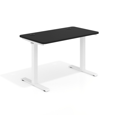 bureau professionnel blanc pure black structure blanche 1