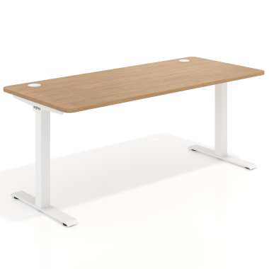 bureau professionnel blanc red oak structure blanche 1