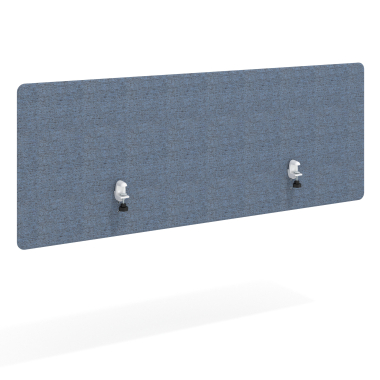 separateurs de bureau bleu structure en aluminium 3