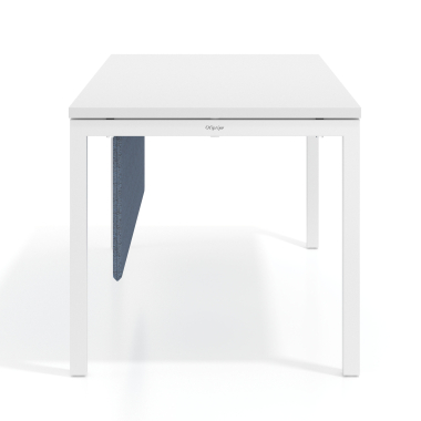 separateurs de bureau bleu structure en aluminium 2