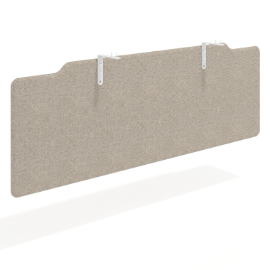 separateurs de bureau beige structure en aluminium 3