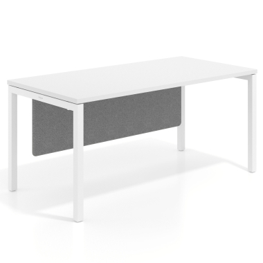 separateurs de bureau gris structure en aluminium 4
