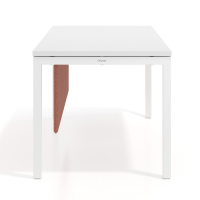 Voile de fond pour bureau Sileo, revêtement phonoabsorbant