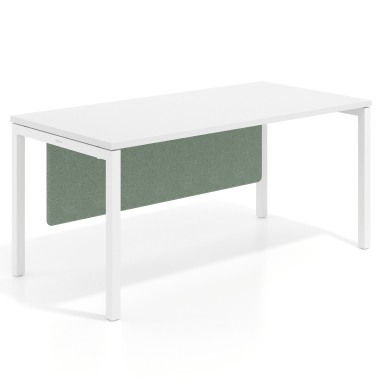 separateurs de bureau vert structure en aluminium 4