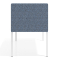 Séparateur de bureau latéral Sileo, revêtement acoustique