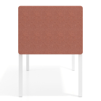 Séparateur de bureau latéral Sileo, revêtement acoustique