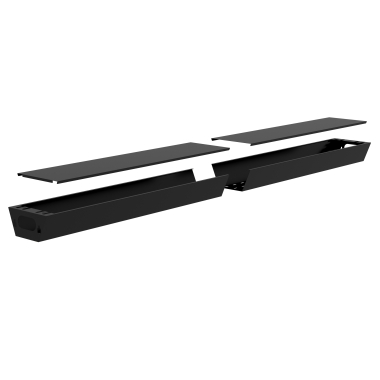 goulottes passe cables noir arko 4