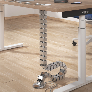 goulottes passe cables aluminium spine flex 2