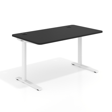bureau professionnel blanc pure black structure blanche 1
