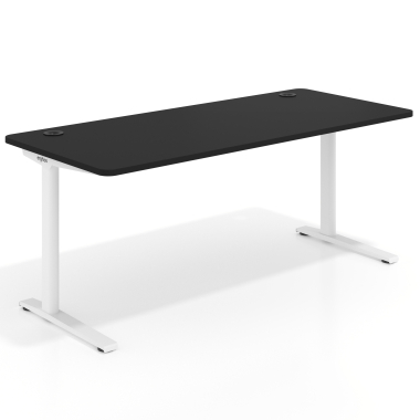 bureau professionnel blanc pure black structure blanche 1