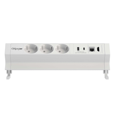 passe cables blanc connect 3