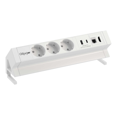 passe cables blanc connect 1