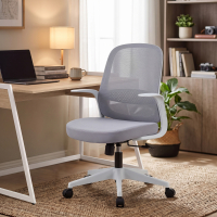 Chaise de bureau pivotante Valentina avec dossier en maille