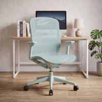 Chaise de bureau design Muse au style moderne, avec accoudoirs 3D et dossier ergonomique