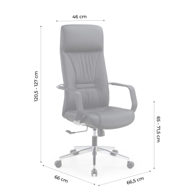 fauteuil de direction marron armani cuir authentique accoudoirs fixes 13