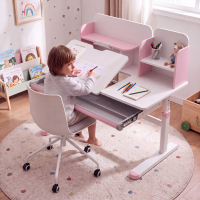 Bureau enfant ErgoKid Max, ergonomique et réglable en hauteur, 120x60cm