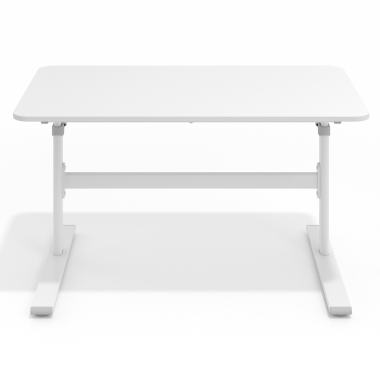 bureau pour jeunes avec passe cables blanc prime 3