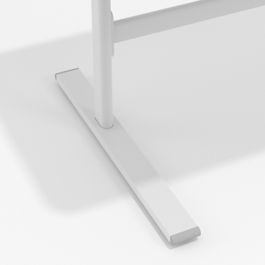 bureau pour jeunes avec passe cables blanc prime 15