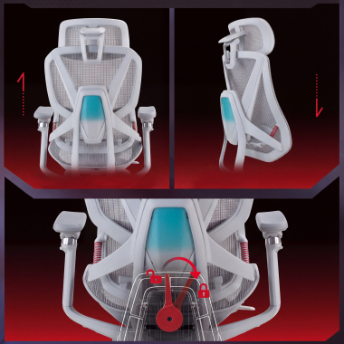 Support lombaire 4D suspendu et enveloppant