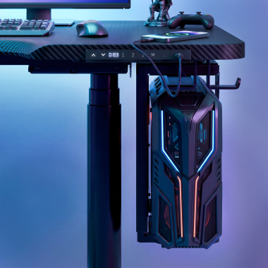 bureau gaming noir stratos pro 13