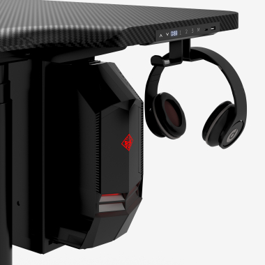 bureau gaming noir stratos pro 7