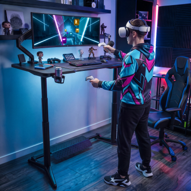 bureau gaming noir stratos pro 15