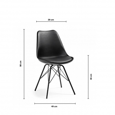 chaise de conference blanc chaise pietement metallique plastique sans accoudoirs 7